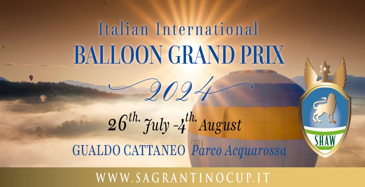 Playbill Italian International Balloon Grand Prix 2024